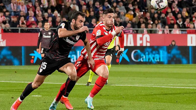 El Girona golpea al Athletic y logra una victoria ocho jornadas después