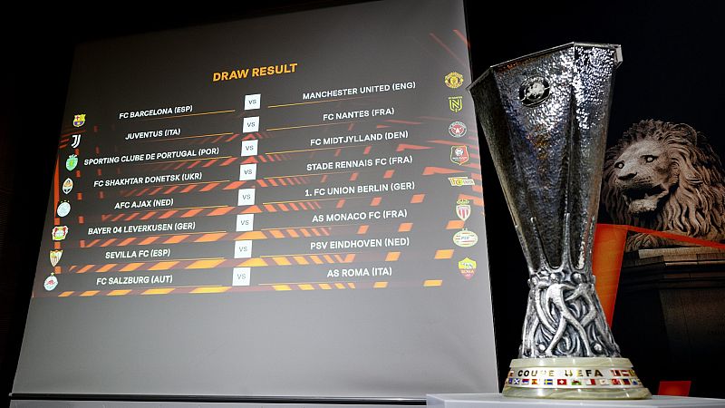 Barcelona - Manchester United y Sevilla-PSV Eindhoven, cruces de los españoles en la Europa League