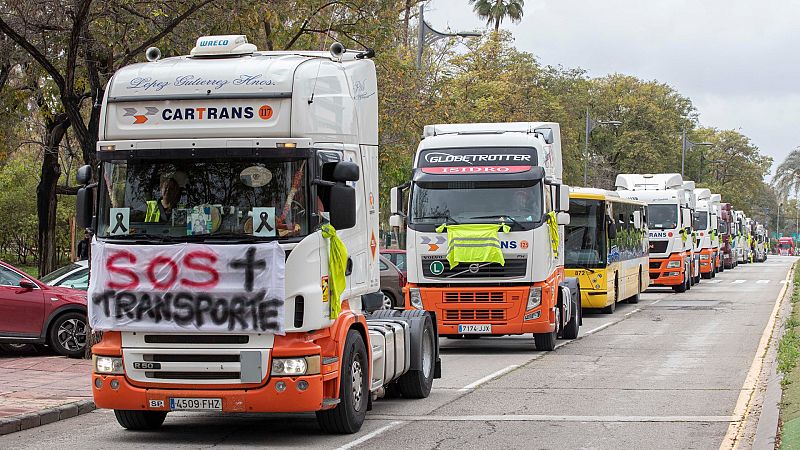 Nuevos paros en el transporte de mercancias: ¿por qué convocan las movilizaciones?