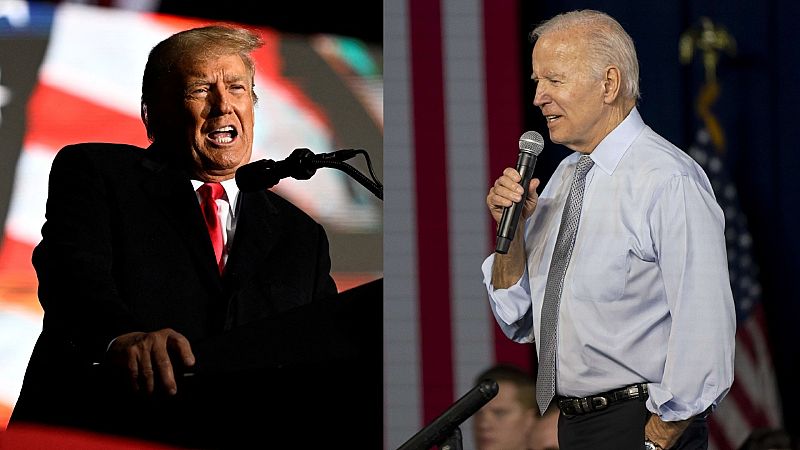 Biden y Trump cierran la campaña para las legislativas con llamamientos para movilizar a su electorado