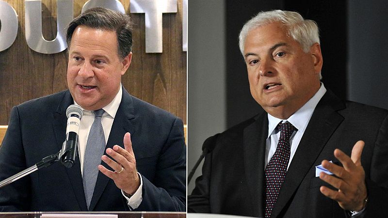 Los expresidentes de Panamá Martinelli y Varela irán a juicio por el caso Odebrecht sobre blanqueo de capitales