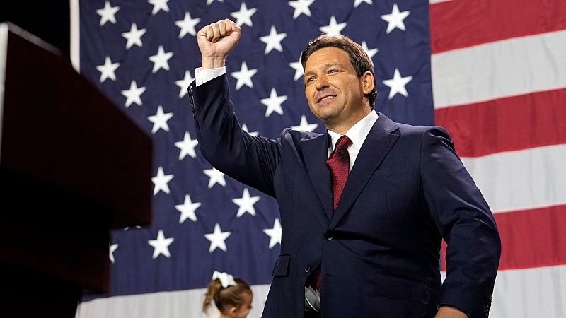 El republicano Desantis logra la reelección en Florida y allana su camino a la Casa Blanca frente a Trump