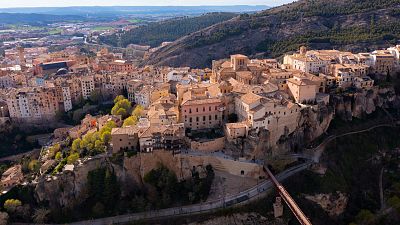 Vista area de Cuenca