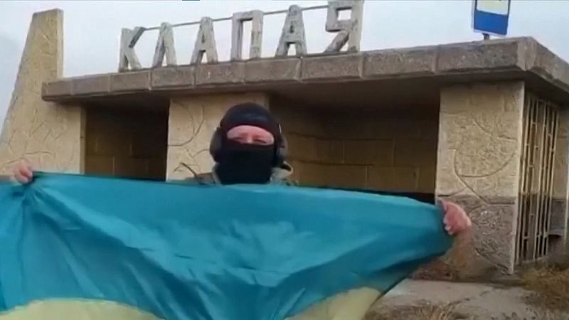 Ucrania recupera el control de la ciudad de Jersón tras la retirada de las tropas rusas