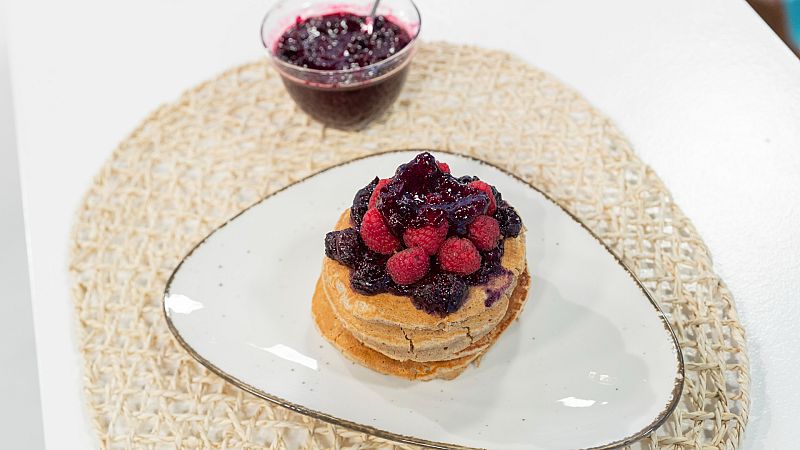 Receta de tortitas de avena veganas sin azúcar de Marta Verona
