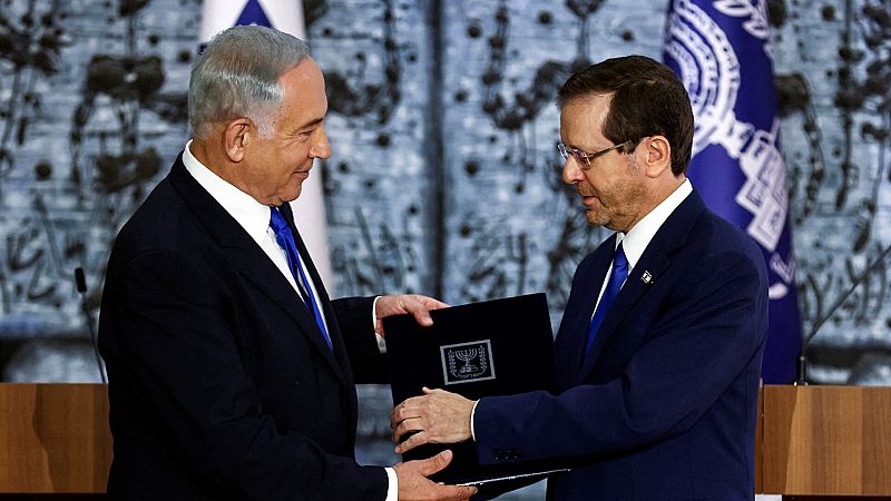Netanyahu recibe el mandato presidencial y se encamina a formar gobierno en Israel