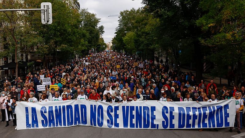Termina sin acuerdo la reunión de la Comunidad de Madrid con el comité de huelga de médicos