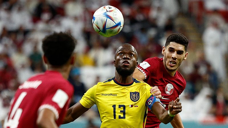 Catar 0-2 Ecuador: Ecuador vence a la anfitriona Catar con dos tantos de Valencia