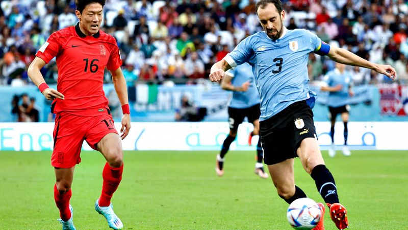 Uruguay 0-0 Corea del Sur: Así ha sido el partido igualado con dos tiros a los postes de la Celeste