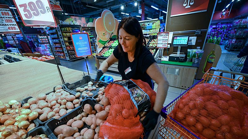 Nuevo récord de la inflación en la eurozona del 10,6% en octubre, una décima menos de lo previsto