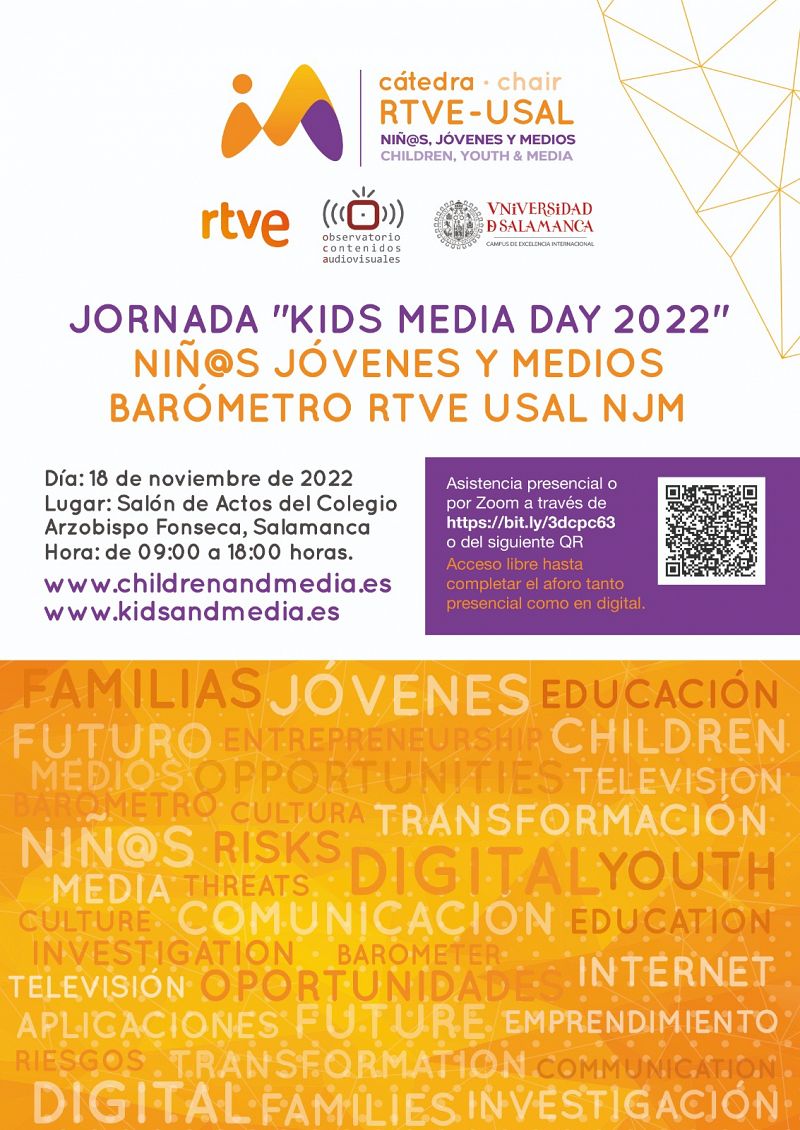 Kids Media Day Spain 2022 y Bar�metro C�tedra RTVE-USAL NJM 2022
