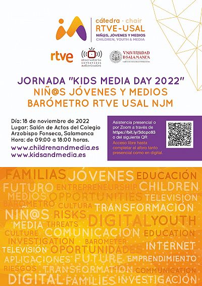 Kids Media Day Spain 2022 y Barmetro Ctedra RTVE-USAL NJM 2022