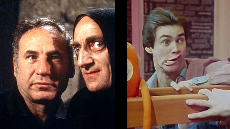 'Maestros de la risa': Mel Brooks y Jim Carrey protagonizan 'La noche temática'