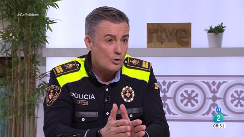 Pedro Velázquez, cap de la Guàrdia Urbana: "Barcelona és una ciutat segura"