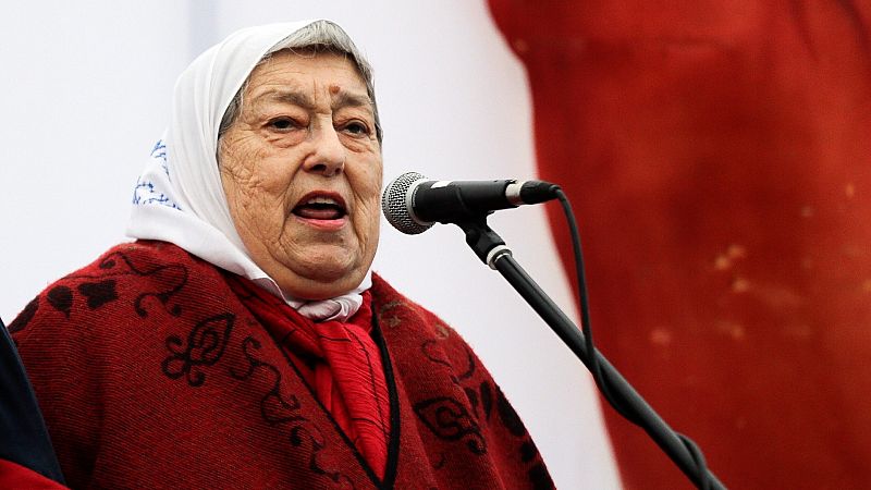 Muere Hebe de Bonafini, presidenta de las Madres de Plaza de Mayo