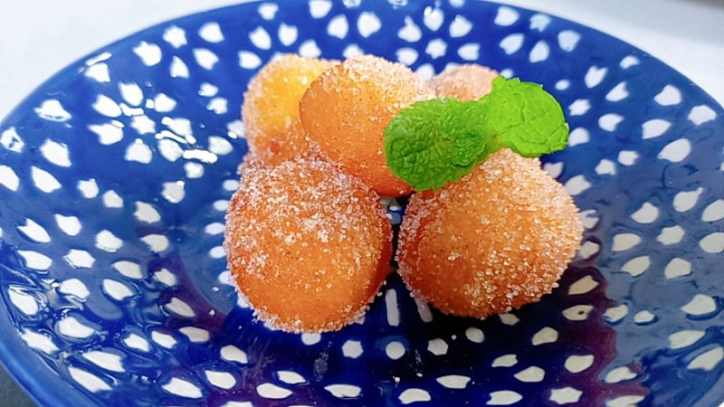 Receta de buñuelos de batata de Sergio Fernández