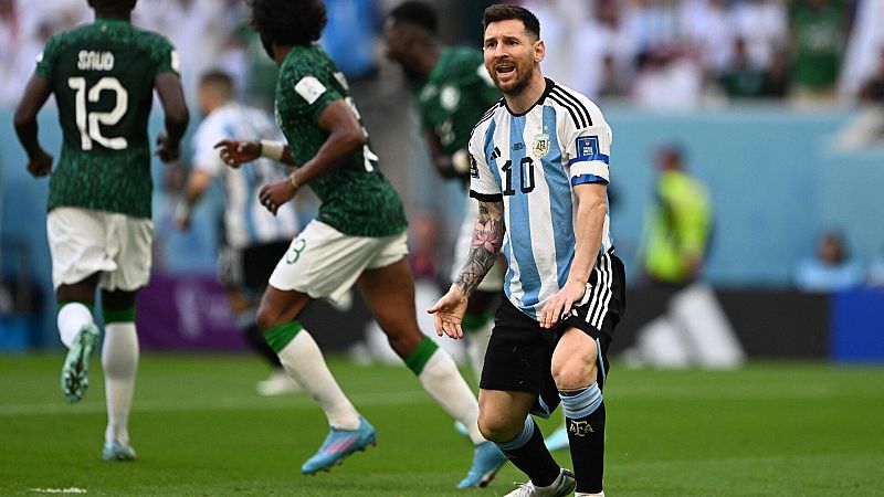 La fórmula de la primera sorpresa del Mundial: Arabia deja a Argentina en fuera de juego