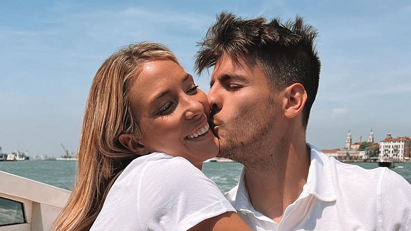 La tradición de Álvaro Morata y Alice Campello: así es su tierno ritual cada vez que se separan