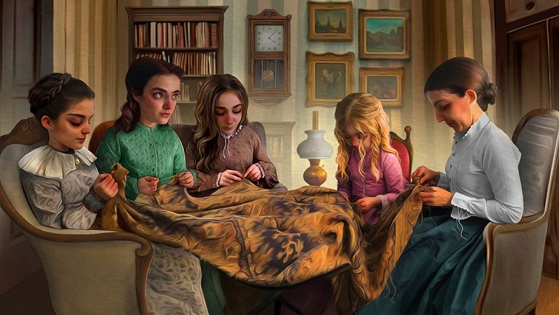 Antonio Lorente ilustra 'Mujercitas': "Es un libro lleno de valores, contemporáneo y muy feminista"