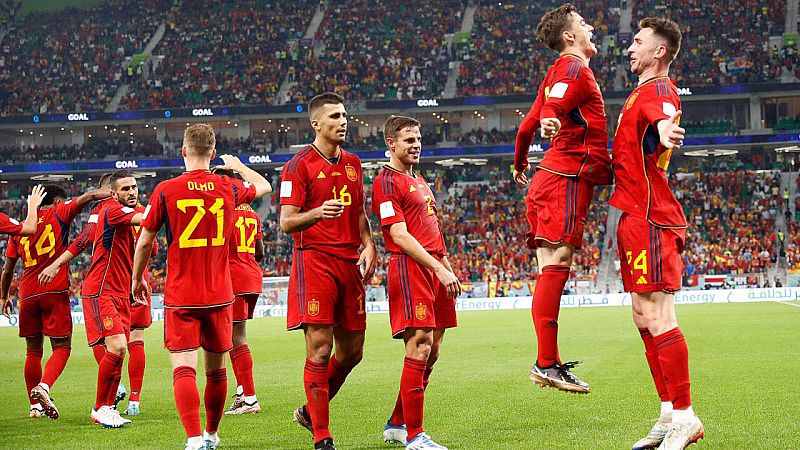 Mundial de Catar: más de 5,8 millones (47,9%) vieron el histórico debut de España