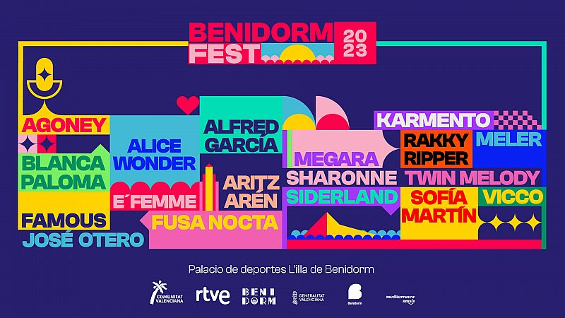 RTVE estrenará las canciones del Benidorm Fest 2023 el próximo 19 de diciembre