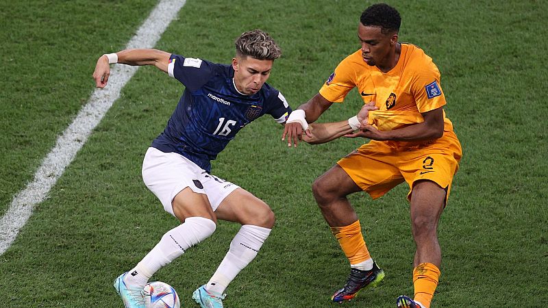 Países Bajos sigue sin carburar y solo 'rasca' un empate contra una Ecuador liderada por Enner Valencia