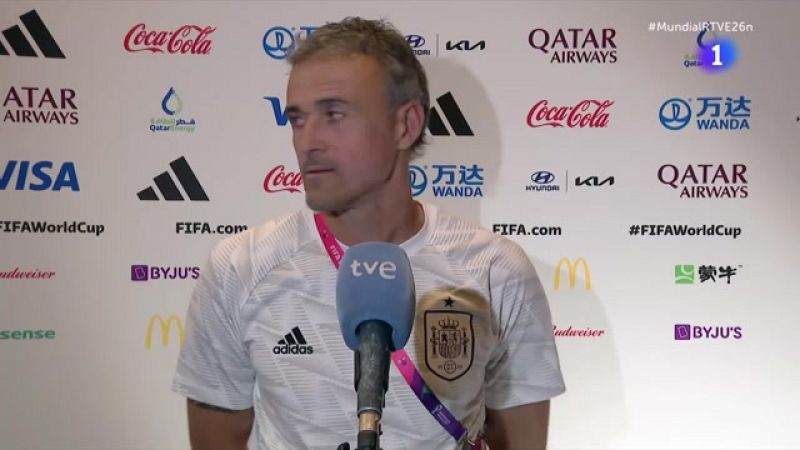 Luis Enrique: "Si te confías con Alemania, te pasa por encima"