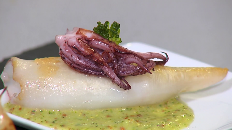 Receta de salsa de ajo asado, mostaza y brócoli de Sergio Fernández