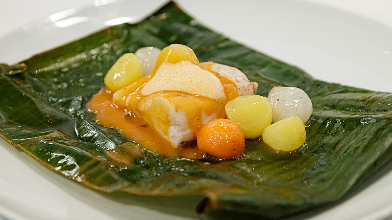 Receta de mero de ida y vuelta de Manu Baqueiro