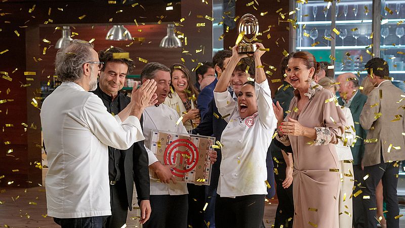 Lorena Castell saborea la victoria de 'MasterChef Celebrity 7' ante más de 2 millones de espectadores, récord de temporada