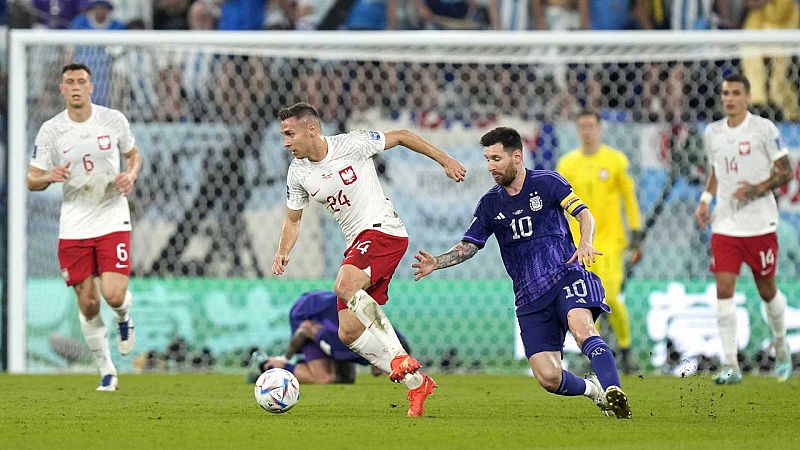 Mundial de Catar: Polonia-Argentina, lo más visto del miércoles, con casi 3,3 millones y un 24% en La 1