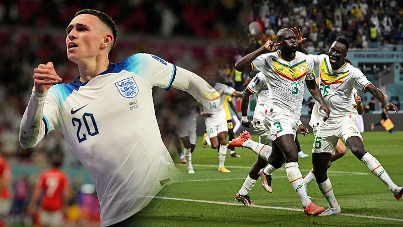 Horario y dónde ver hoy en TV gratis el partido entre Inglaterra y Senegal en el Mundial de Qatar