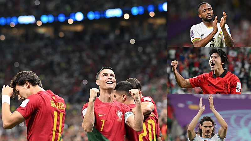 Portugal espera acompañante en octavos con Ghana en ventaja sobre Corea del Sur y Uruguay