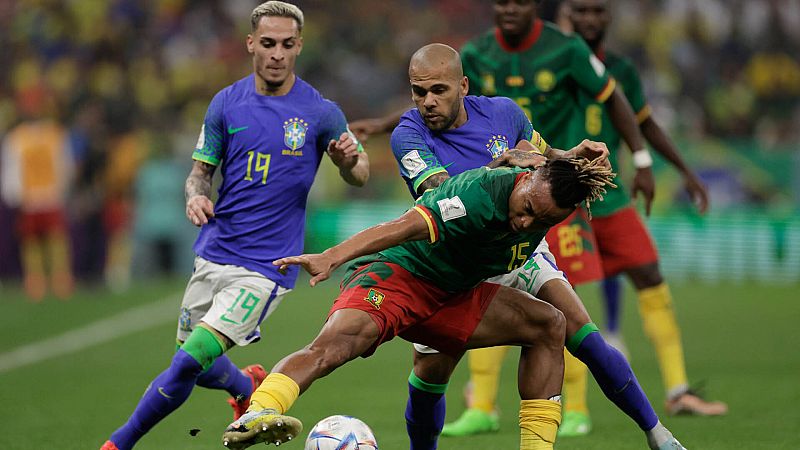 Mundial de Catar: Camerún-Brasil fue visto por más de 2,5 millones de espectadores y 20,8% en La 1