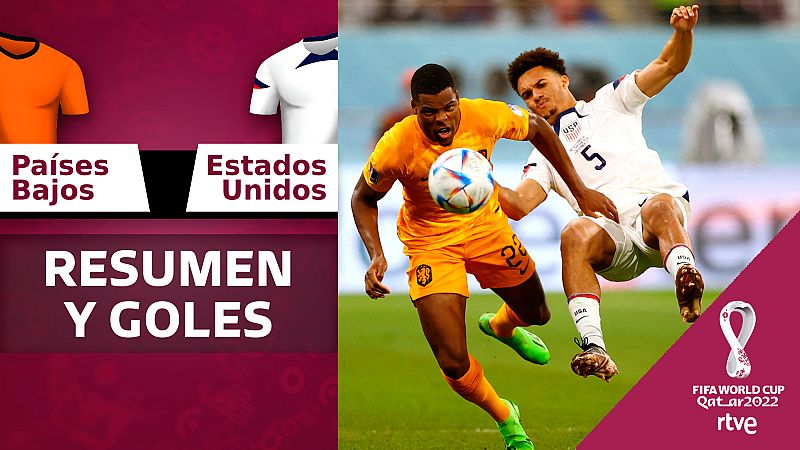 Países Bajos se mete en cuartos dando una lección de eficacia a Estados Unidos