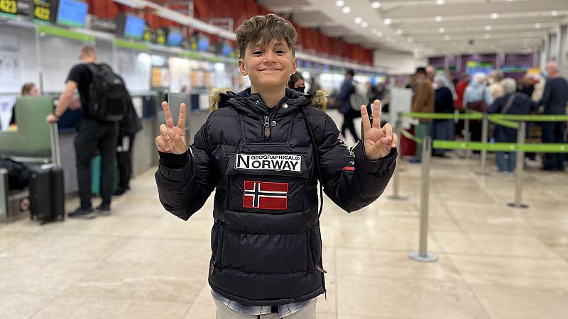 Carlos Higes, camino de Ereván para participar en Eurovisión Junior 2022: "Ya me he imaginado en el escenario"