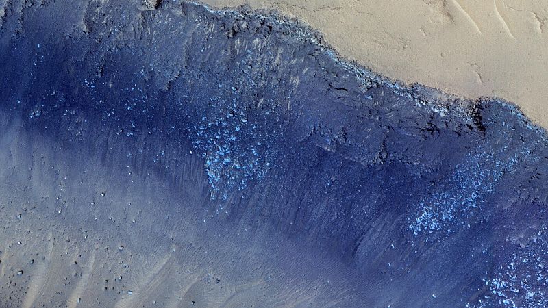 Descubren en Marte un área volcánica de 4.000 kilómetros de diámetro que podría entrar en erupción