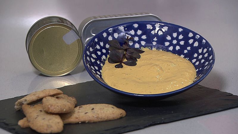 Receta de paté de mejillones y atún de Sergio Fernández