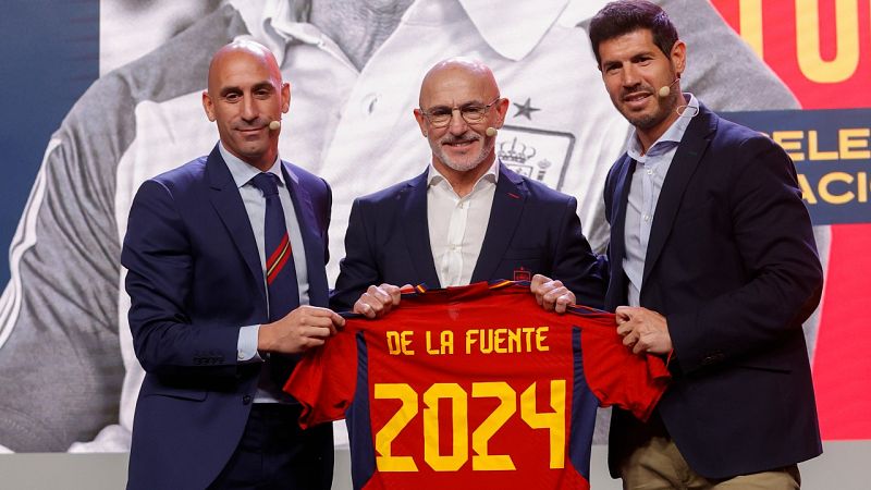 De la Fuente, en su presentación como seleccionador: "Si alguien conoce el presente y futuro del fútbol español soy yo"