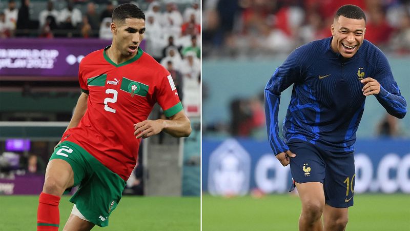 Sofyan Amrabat y 'Zinedine' Ounahi y otras claves de la semifinal Francia - Marruecos