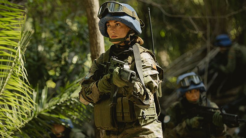 Así comienza el primer capítulo de la serie 'Fuerza de paz', estreno en La 1