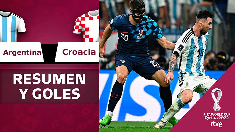 Argentina golea a Croacia con un Messi 'maradoniano' y se mete en la final del Mundial