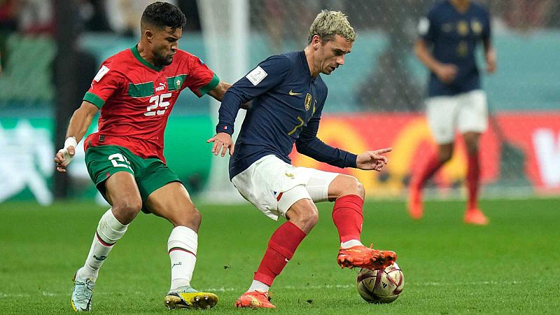 Mundial de Catar en RTVE: casi 6,8 millones de espectadores (45,1%) vieron clasificarse a Francia para la final