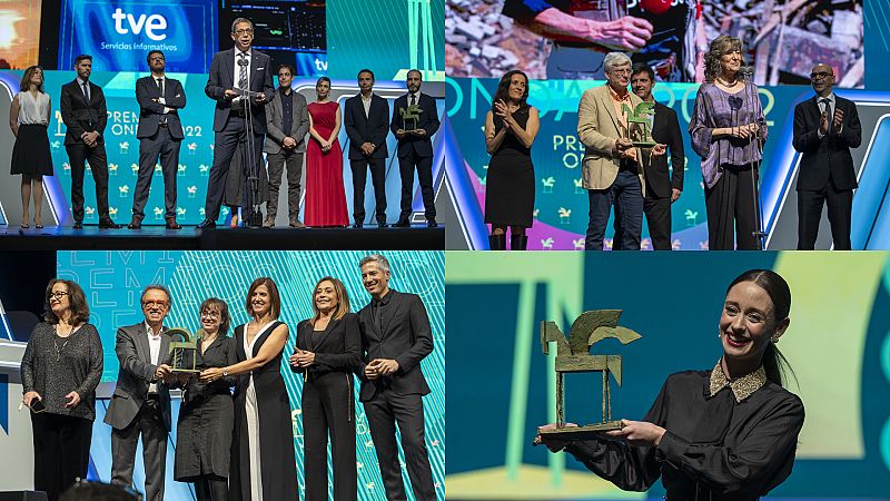RTVE recoge los Premios Ondas por la cobertura de la guerra de Ucrania de TVE y RNE, 'Saber y Ganar' y Elena Rivera