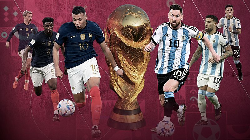 Argentina - Francia, mucho más que Messi frente a Mbappé: la final, uno a uno