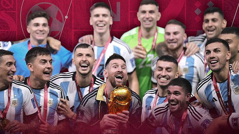 Messi y diez más eclipsan el triplete de Mbappé: así ha sumado Argentina su tercera estrella de campeona