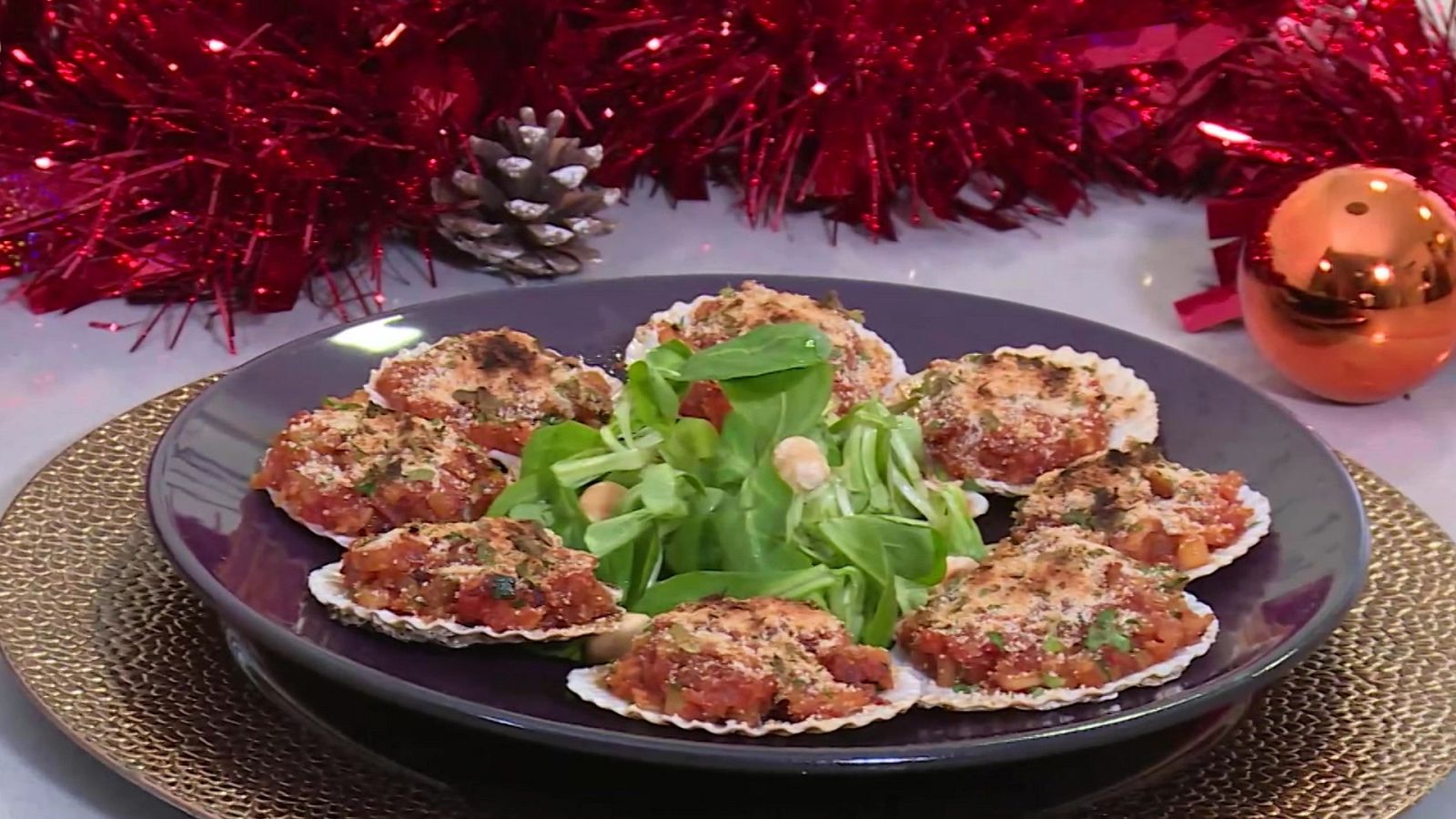 Receta de volandeiras rellenas gratinadas