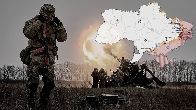 Los mapas de la 44ª semana de guerra en Ucrania
