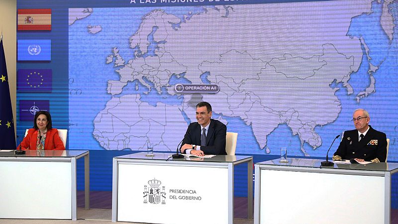 Sánchez felicita las fiestas a las tropas en el extranjero: "Sois los garantes de la estabilidad que el mundo necesita"