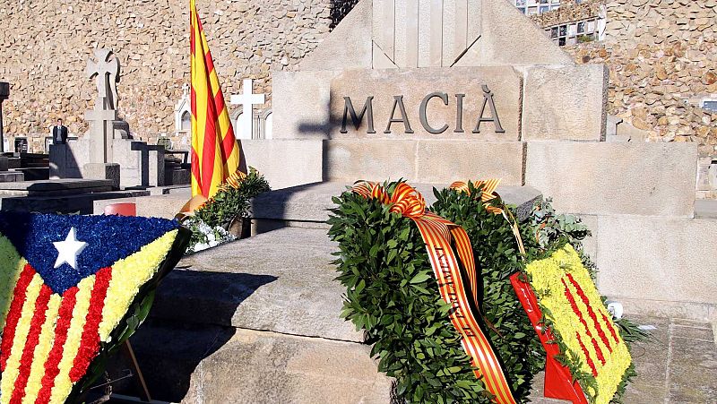 Institucions i partits reivindiquen el llegat de Macià